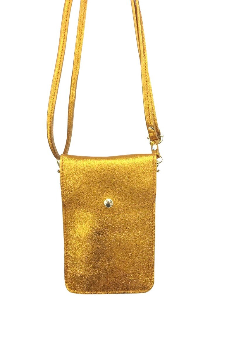 Anoushka (Sacs) Pochettes en cuir Orange TU