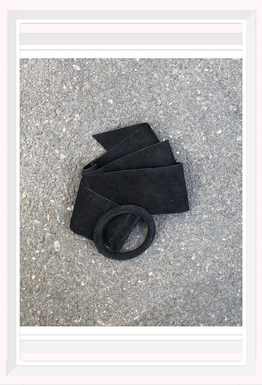 Z & Z Suede belt Black TU