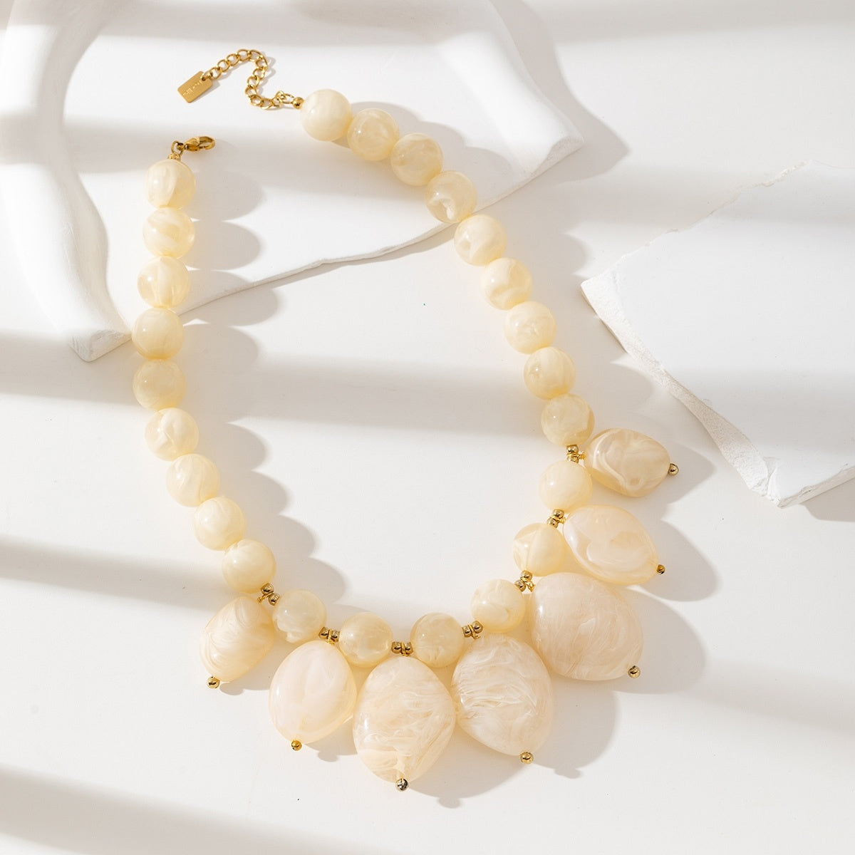 Lovelika Collier Faëlia Beige TU