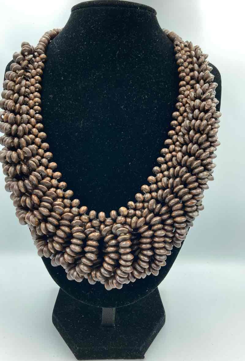D Bijoux Necklace Dark Brown TU