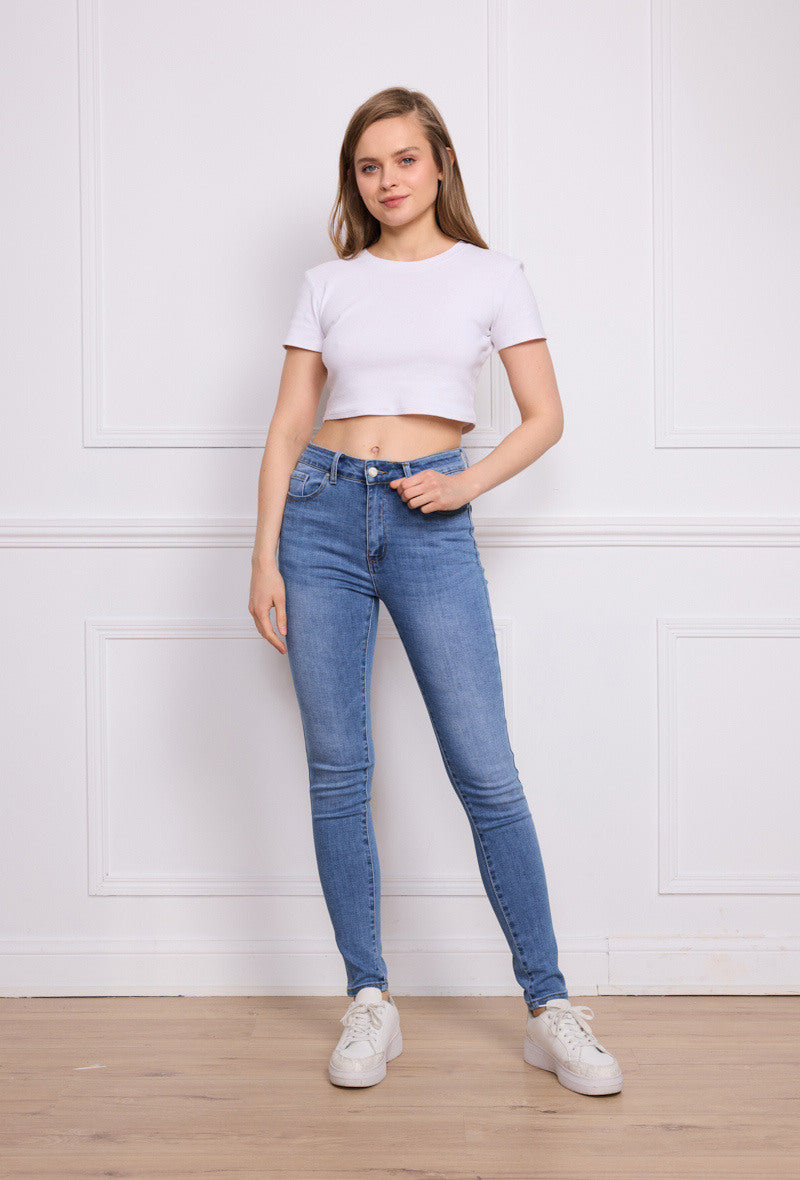 Estee Brown Plus size skinny jeans Denim T48