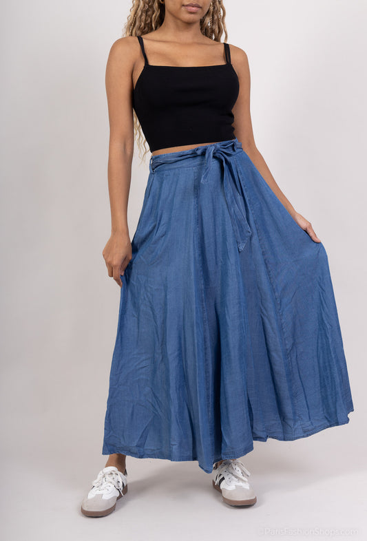 Pépouz' Paris Tenncel skirt Dark Blue TU