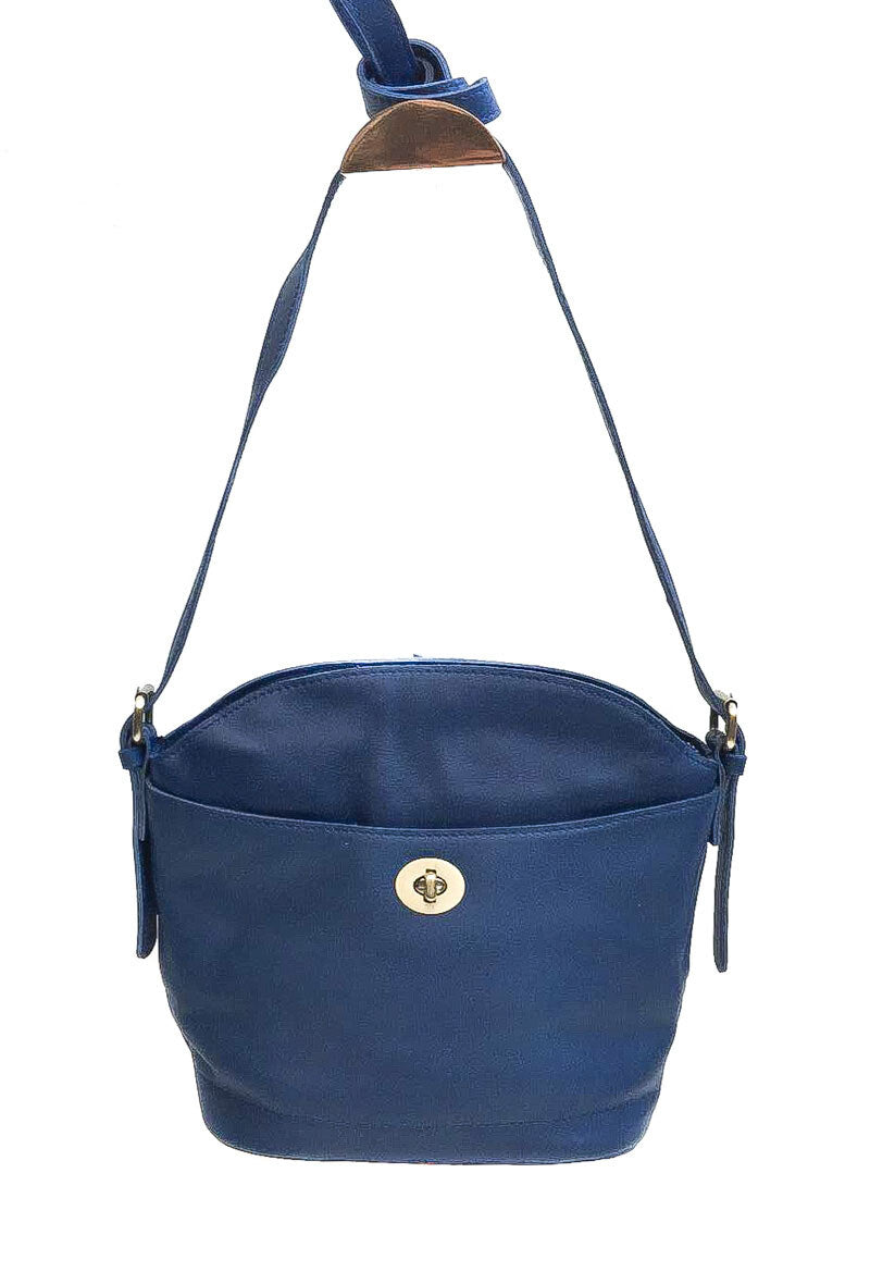 Anoushka (Sacs) Cowhide leather crossbody bag Jeans TU