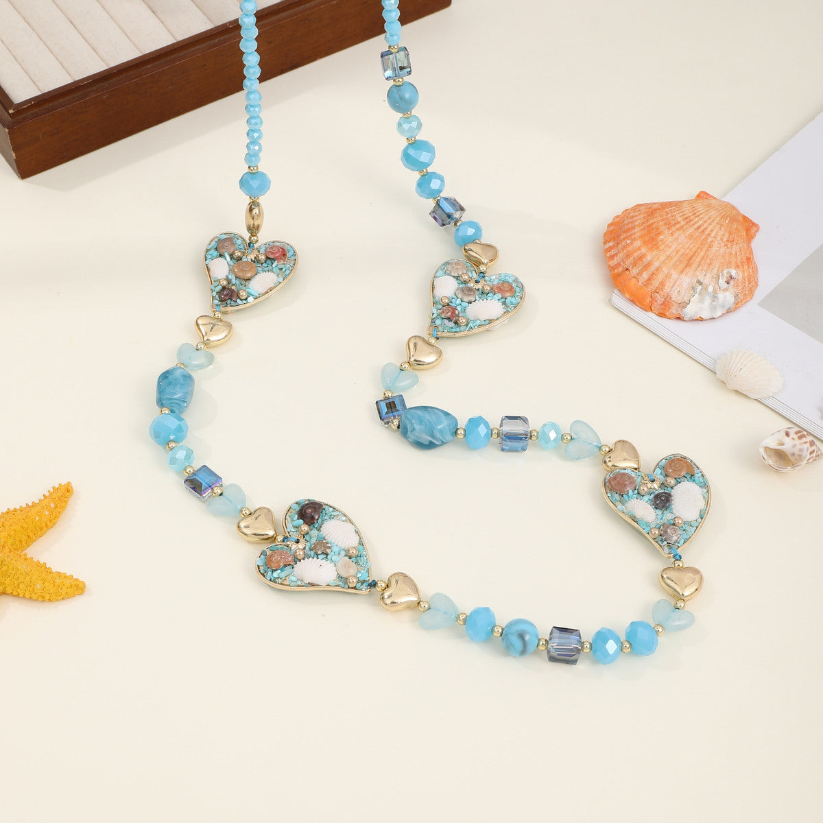 Lovelika Sautoir Lucie Turquoise TU